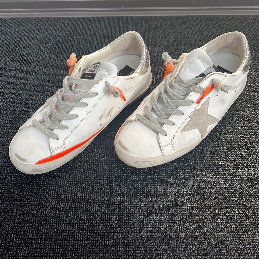 Gently used, size 37 golden goose shoes.